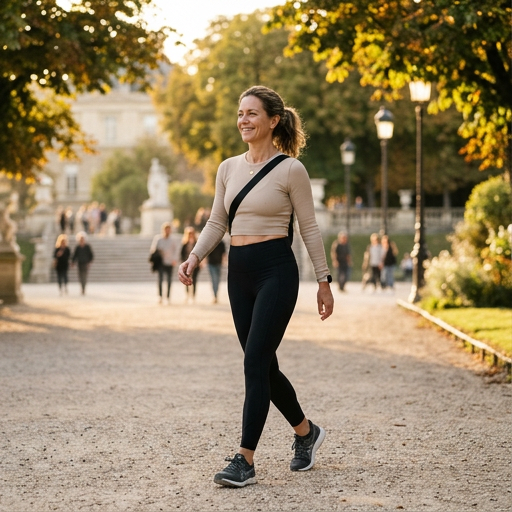 Booster son métabolisme après 45 ans — femme en marche dynamique ARLAYA