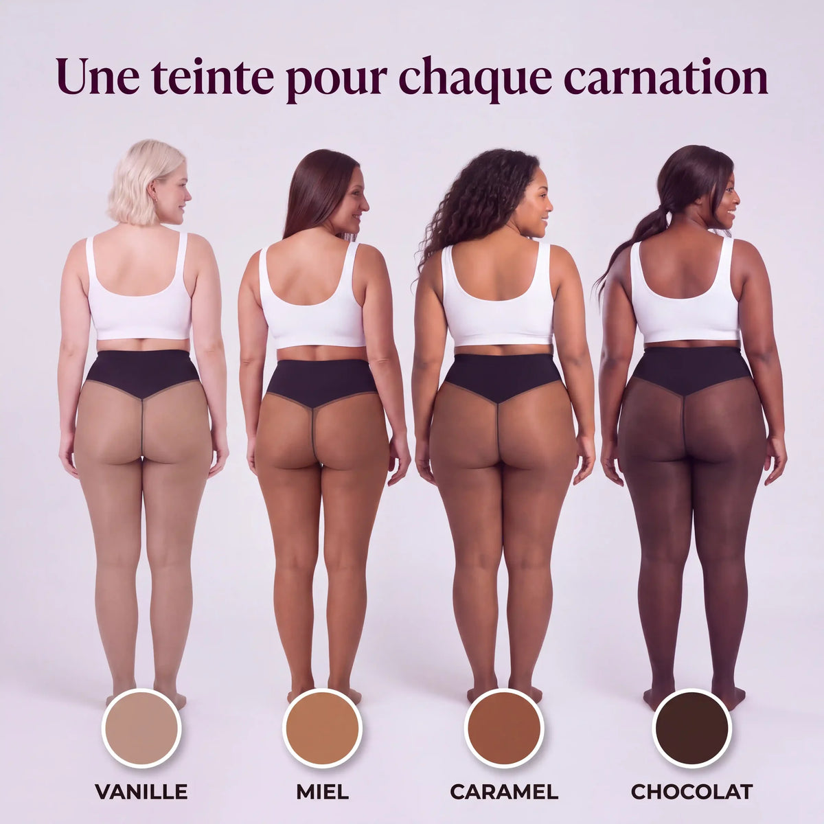 Collant Polaire Sculptant | Effet Peau Nue