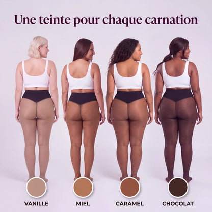 Collant Polaire Sculptant | Effet Peau Nue