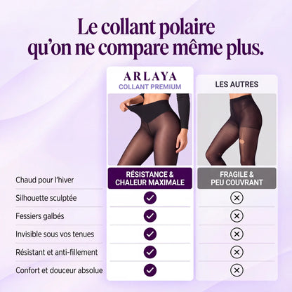Collant Polaire Sculptant | Effet Peau Nue