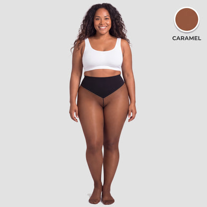 Collant Polaire Sculptant | Effet Peau Nue