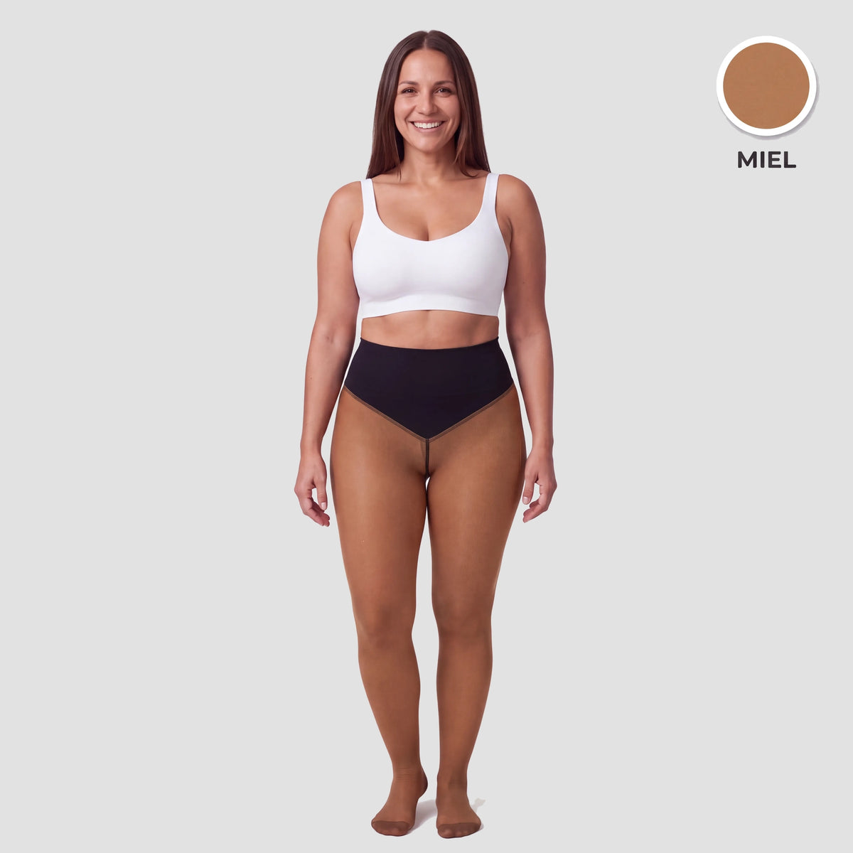 Collant Polaire Sculptant | Effet Peau Nue