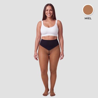 Collant Polaire Sculptant | Effet Peau Nue