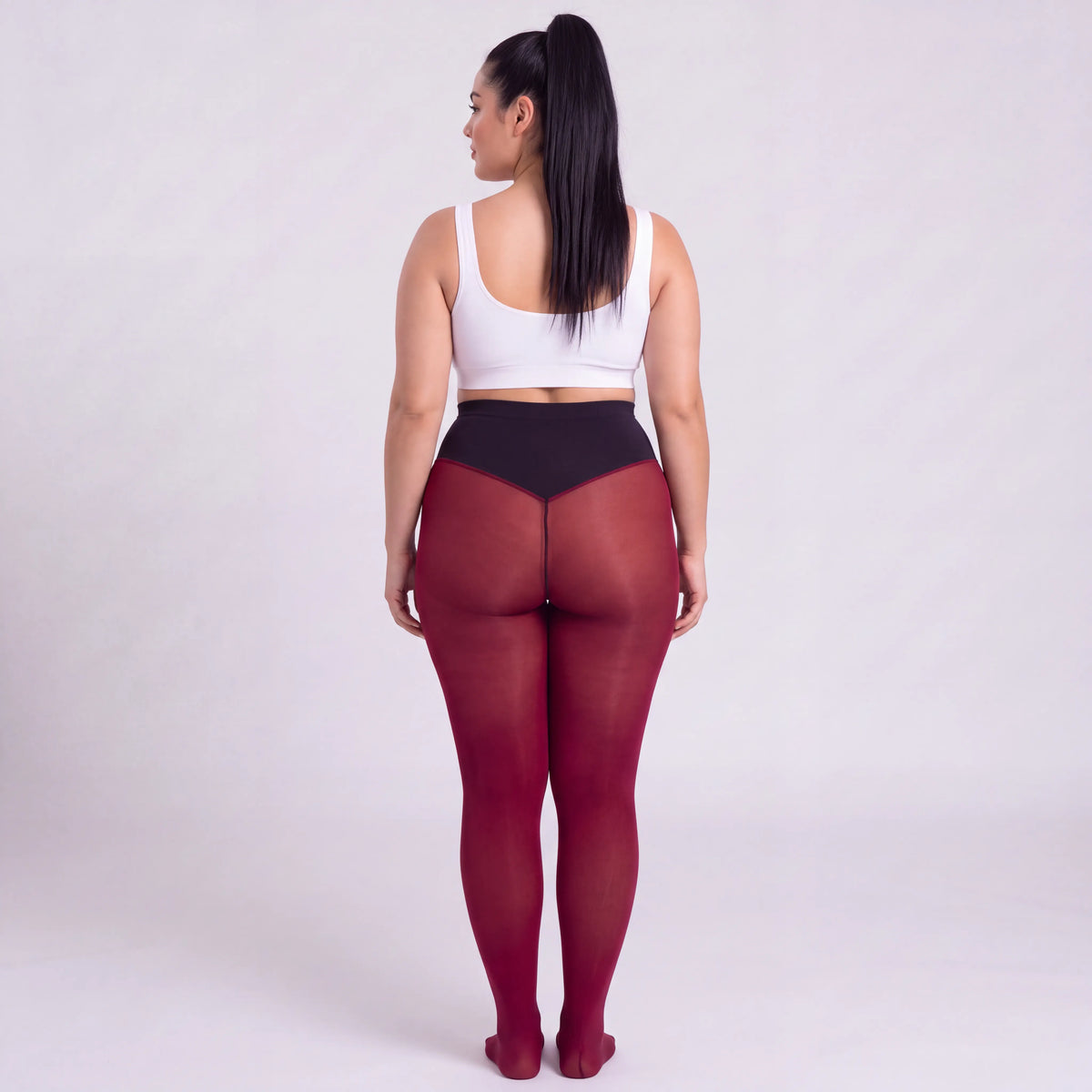 Collant Polaire Sculptant | Effet Peau Nue