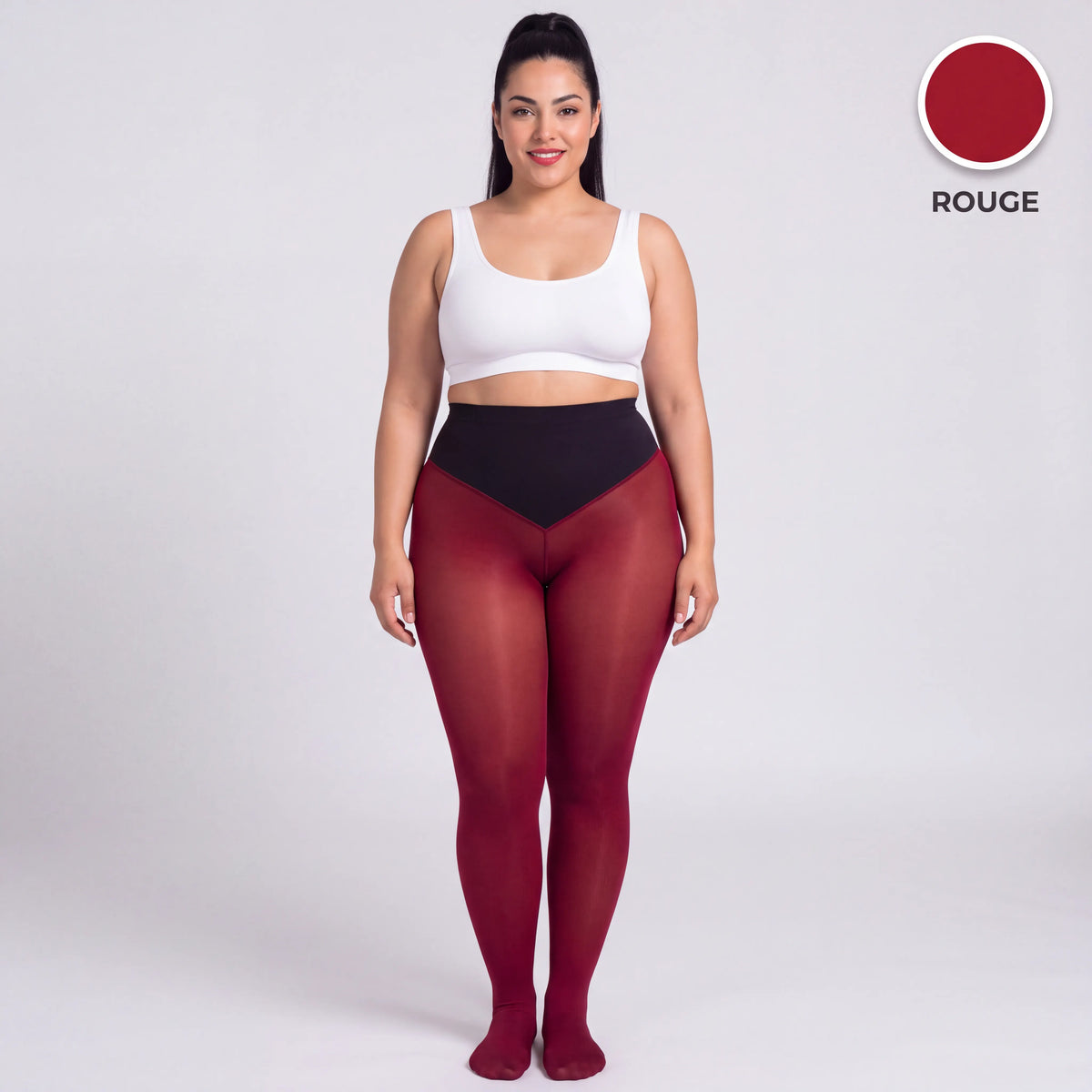 Collant Polaire Sculptant | Effet Peau Nue