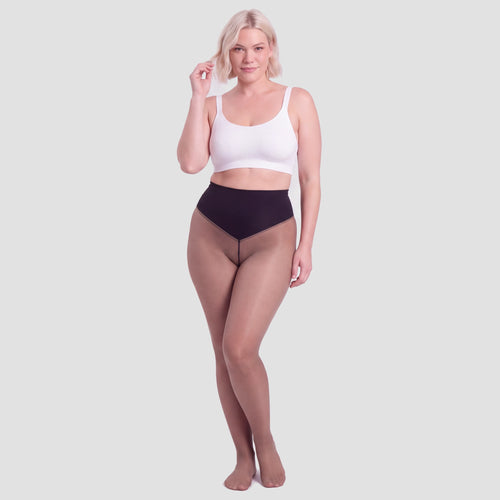 Collant Polaire Sculptant | Effet Peau Nue