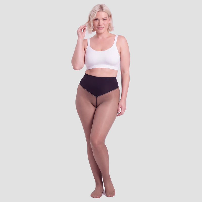 Collant Polaire Sculptant | Effet Peau Nue