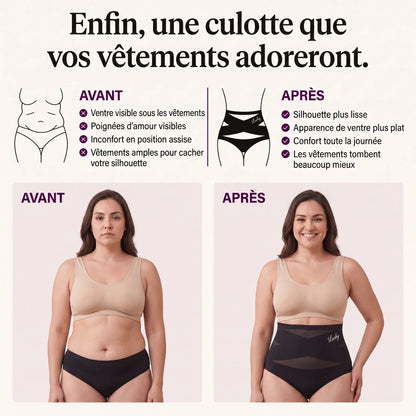 Culotte Gainante Taille Haute - Compression 360°
