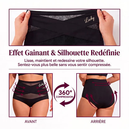 Culotte Gainante Taille Haute - Compression 360°