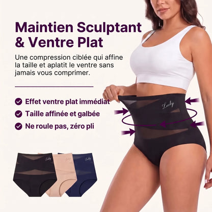 Culotte Gainante Taille Haute - Compression 360°