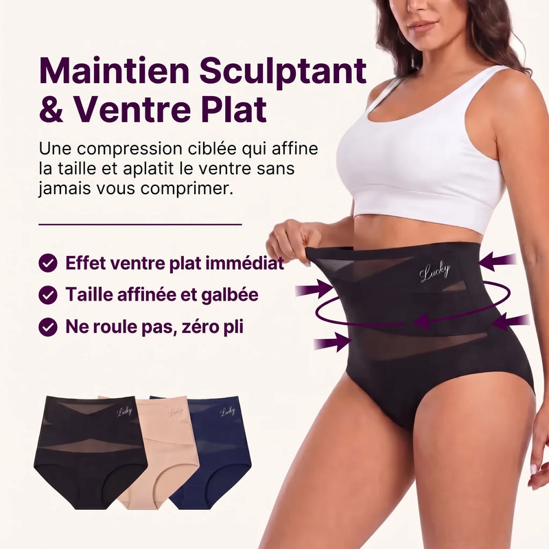 Culotte Gainante Taille Haute - Compression 360°