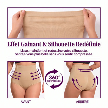Culotte Ultra-Gainante Taille Haute - Compression 360°