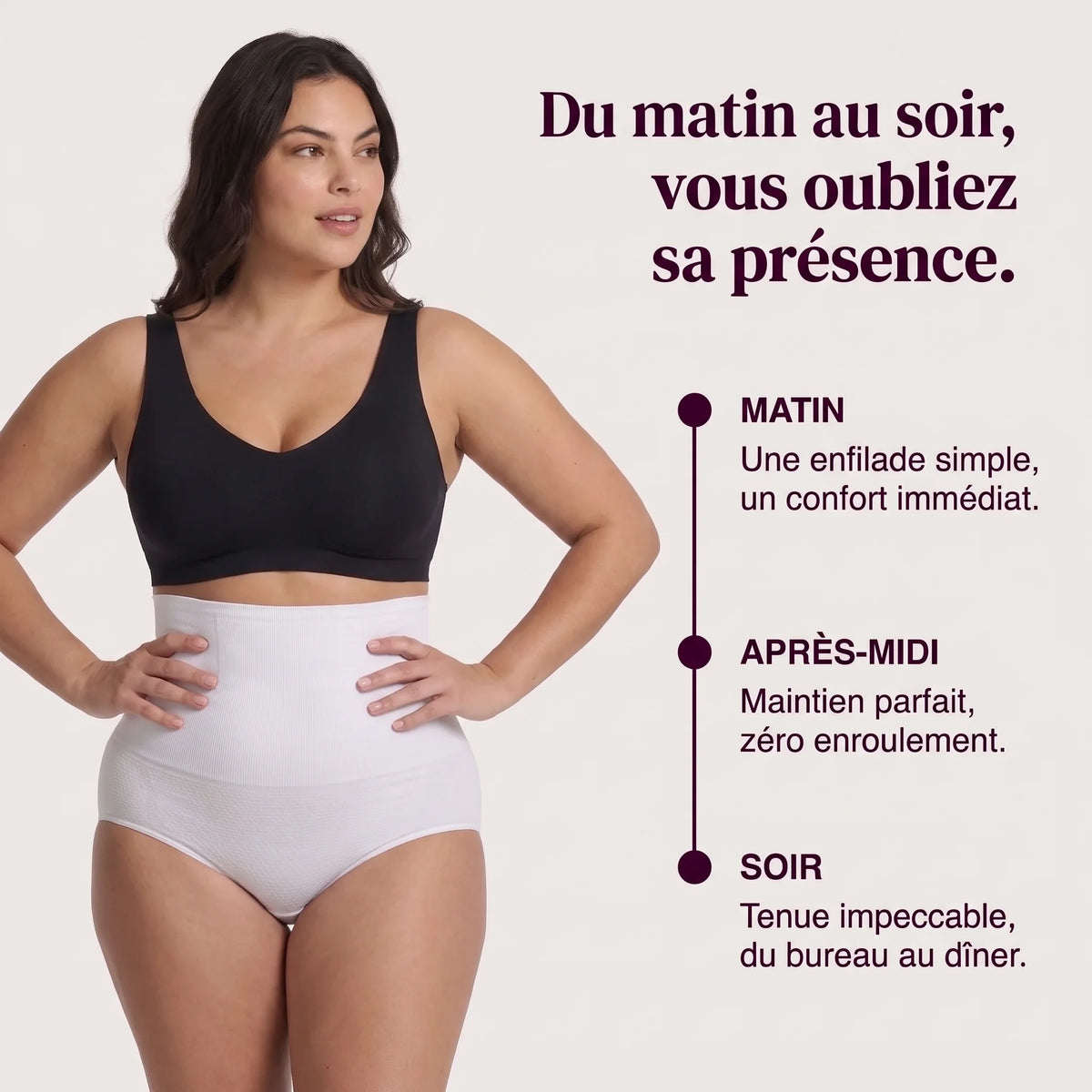Culotte Ultra-Gainante Taille Haute - Compression 360°