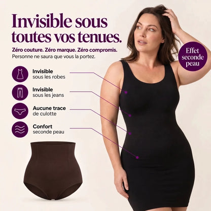 Culotte Ultra-Gainante Taille Haute - Compression 360°