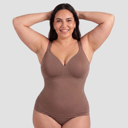 Débardeur Amincissant à Soutien-Gorge Intégré