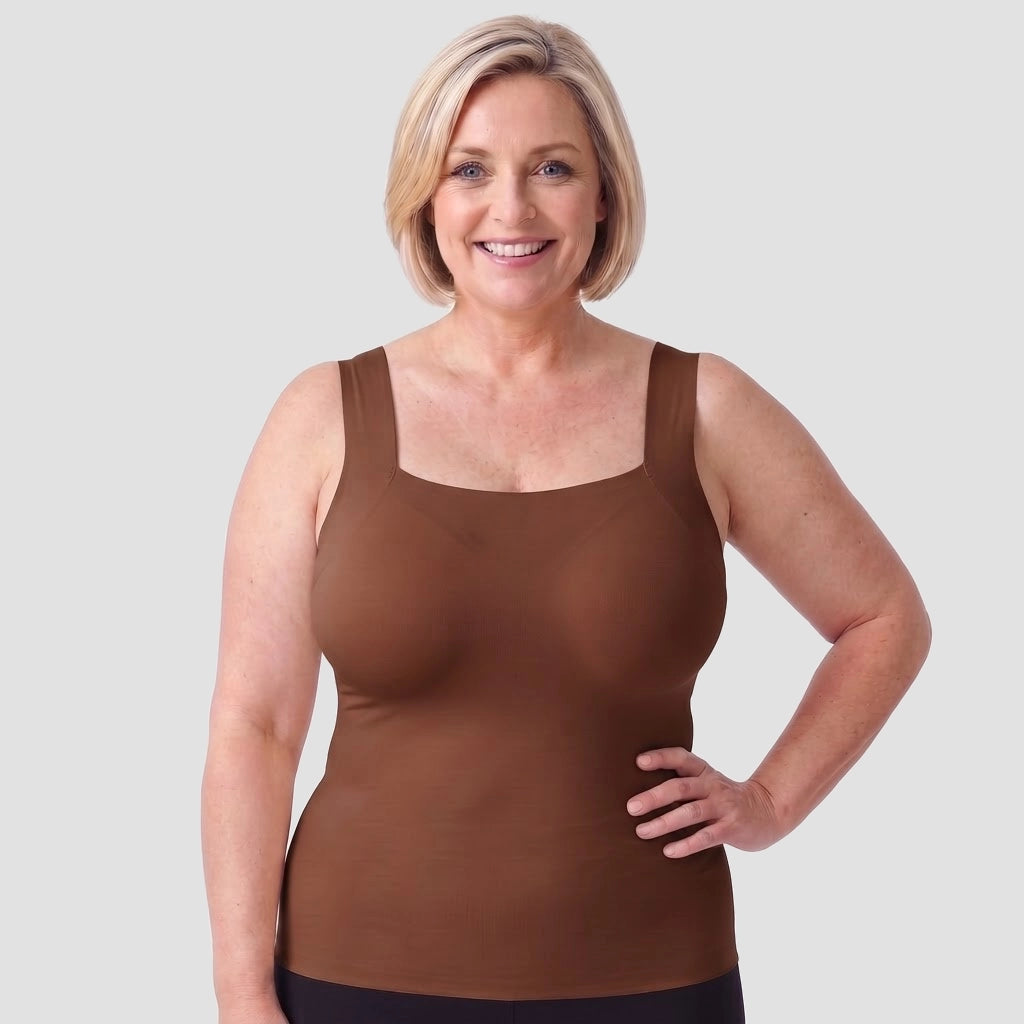 Débardeur Sculptant à Soutien-Gorge Intégré