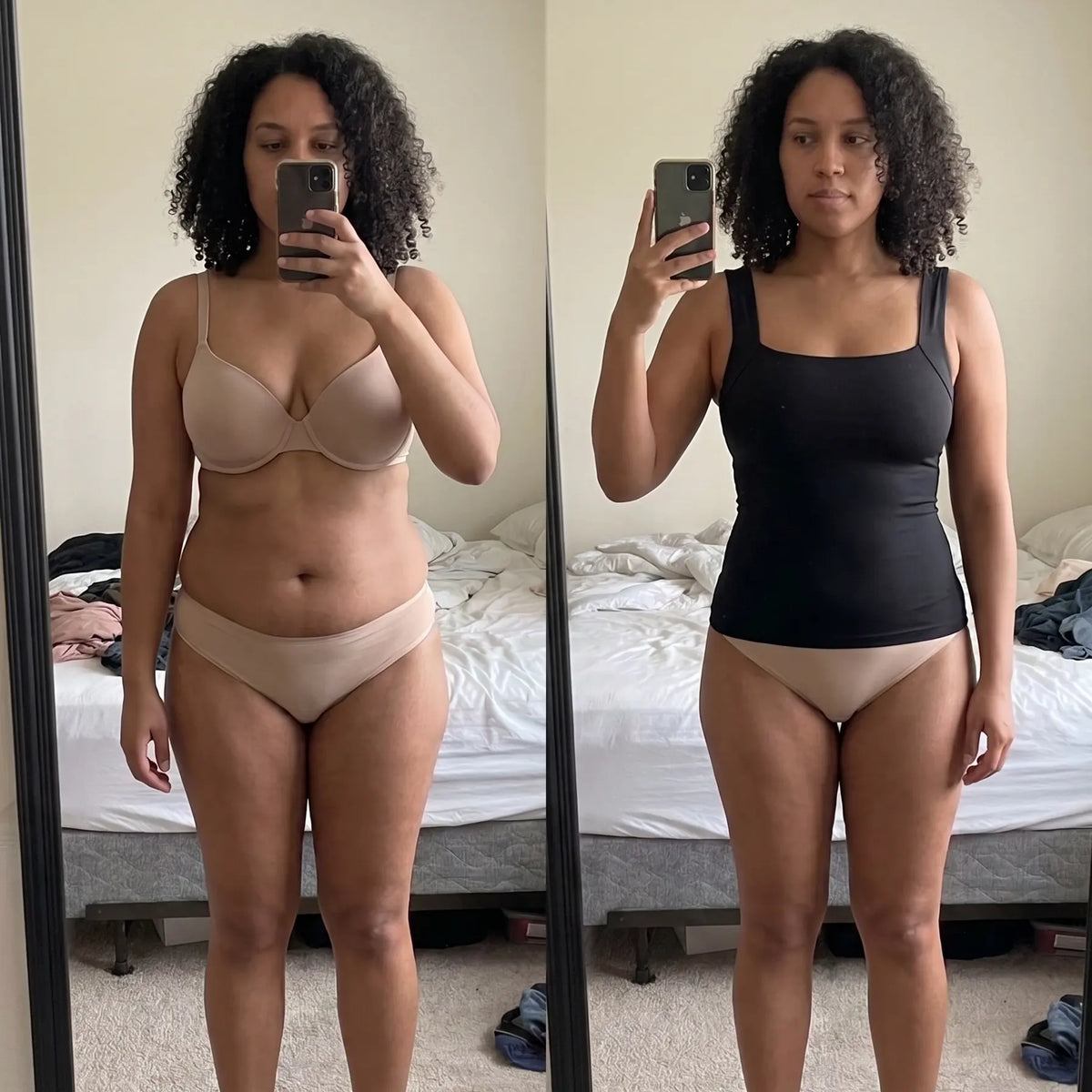 Débardeur Sculptant à Soutien-Gorge Intégré
