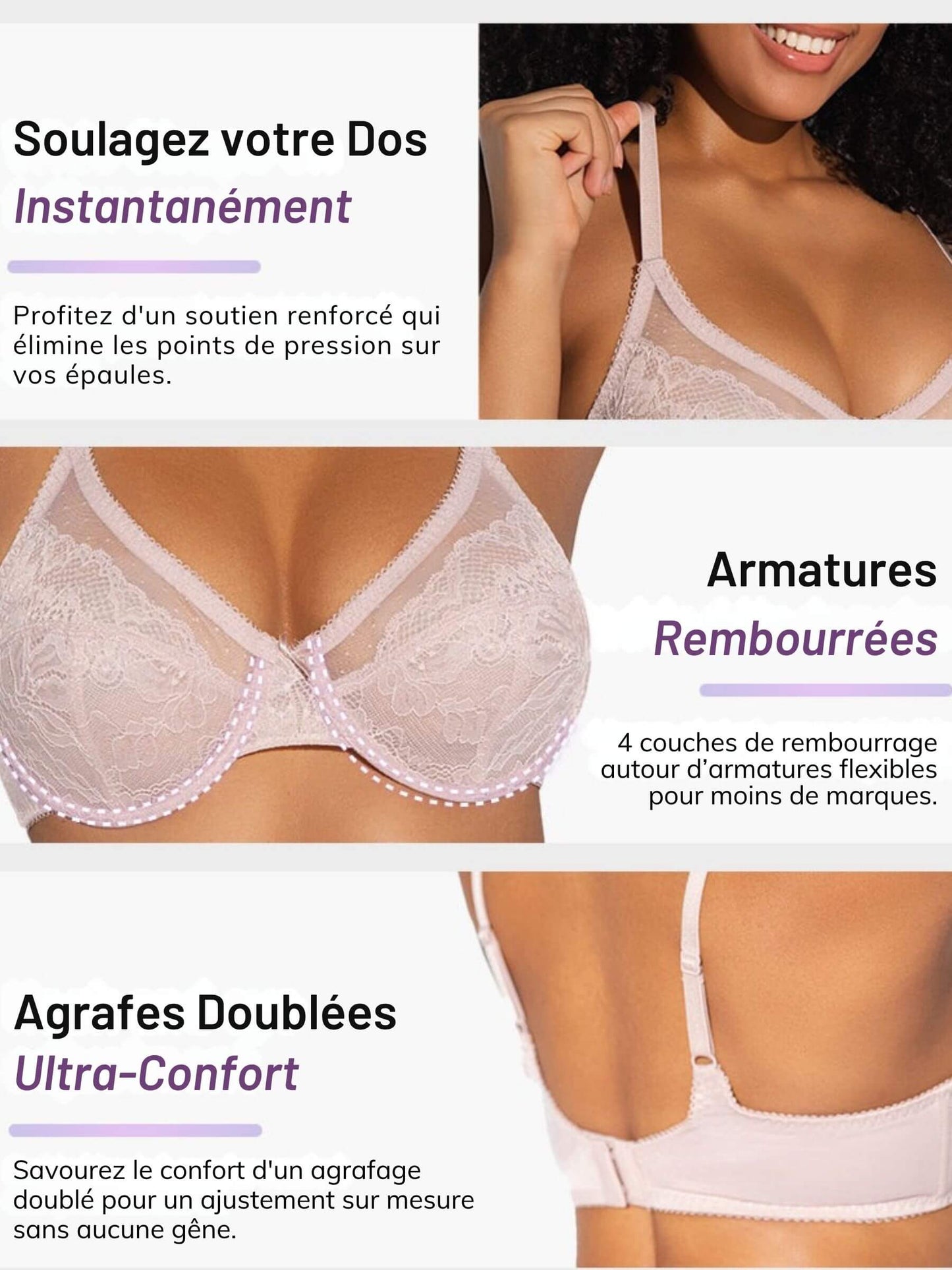 Shapia | Soutien-Gorge Minimiseur Confortable