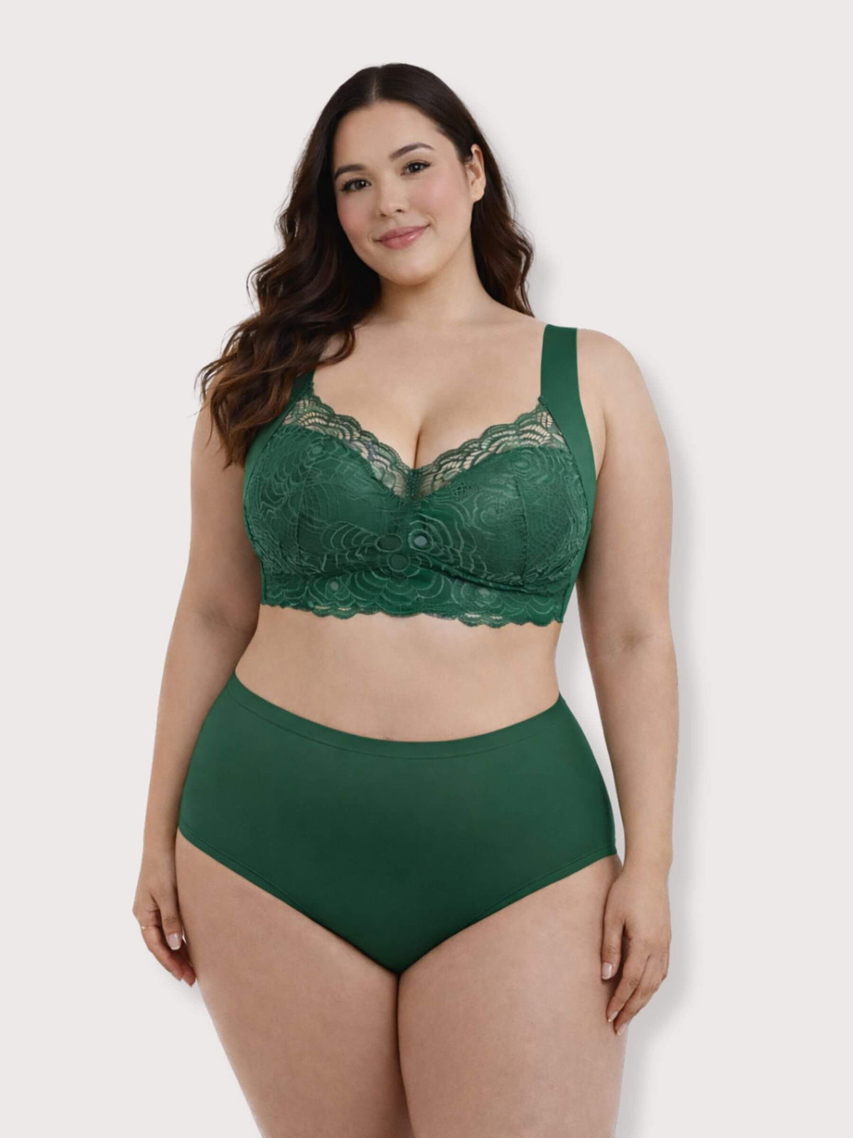 HUIFUAO Lot de 3 soutiens-gorge sans armatures avec fermeture avant pour femme - Grande taille - Soutien-gorge à boucle sans fil, Beige, M HUIFUAO Lot de 3 soutiens-gorge sans armatures avec fermeture avant pour femme - Grande taille - Soutien-gorge à boucle sans fil, Beige, M