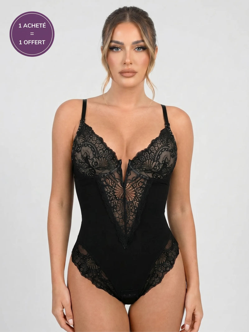 Body Gainant Sculptant à Dentelle
