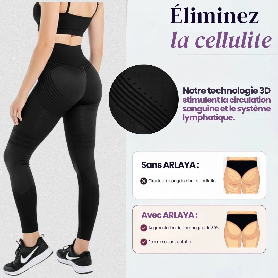 Legging Sculptant 3D - Anti-Cellulite