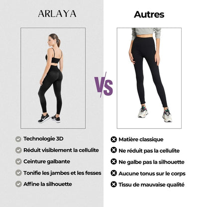 Legging Sculptant 3D - Anti-Cellulite