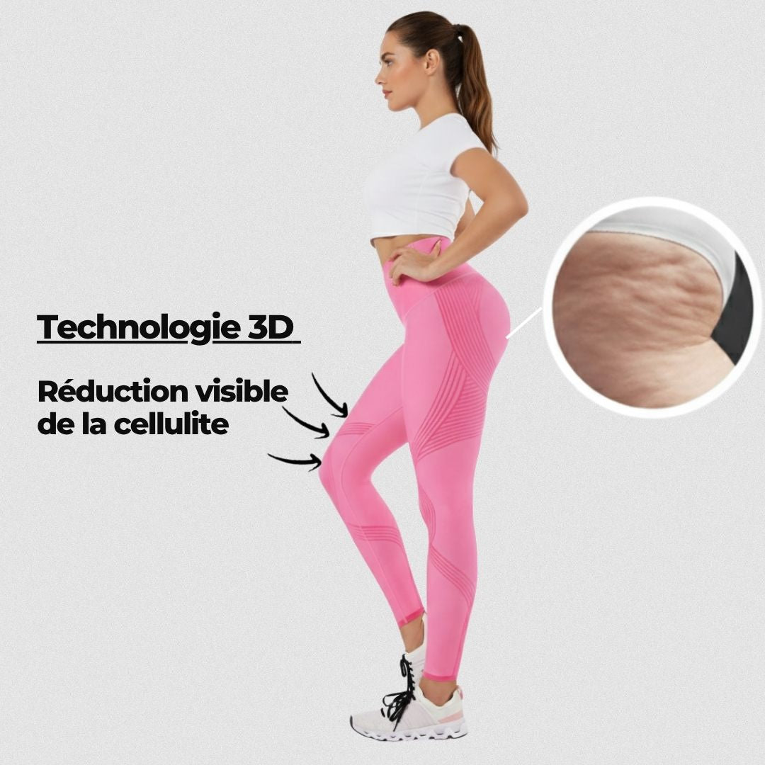 Legging Sculptant 3D - Anti-Cellulite