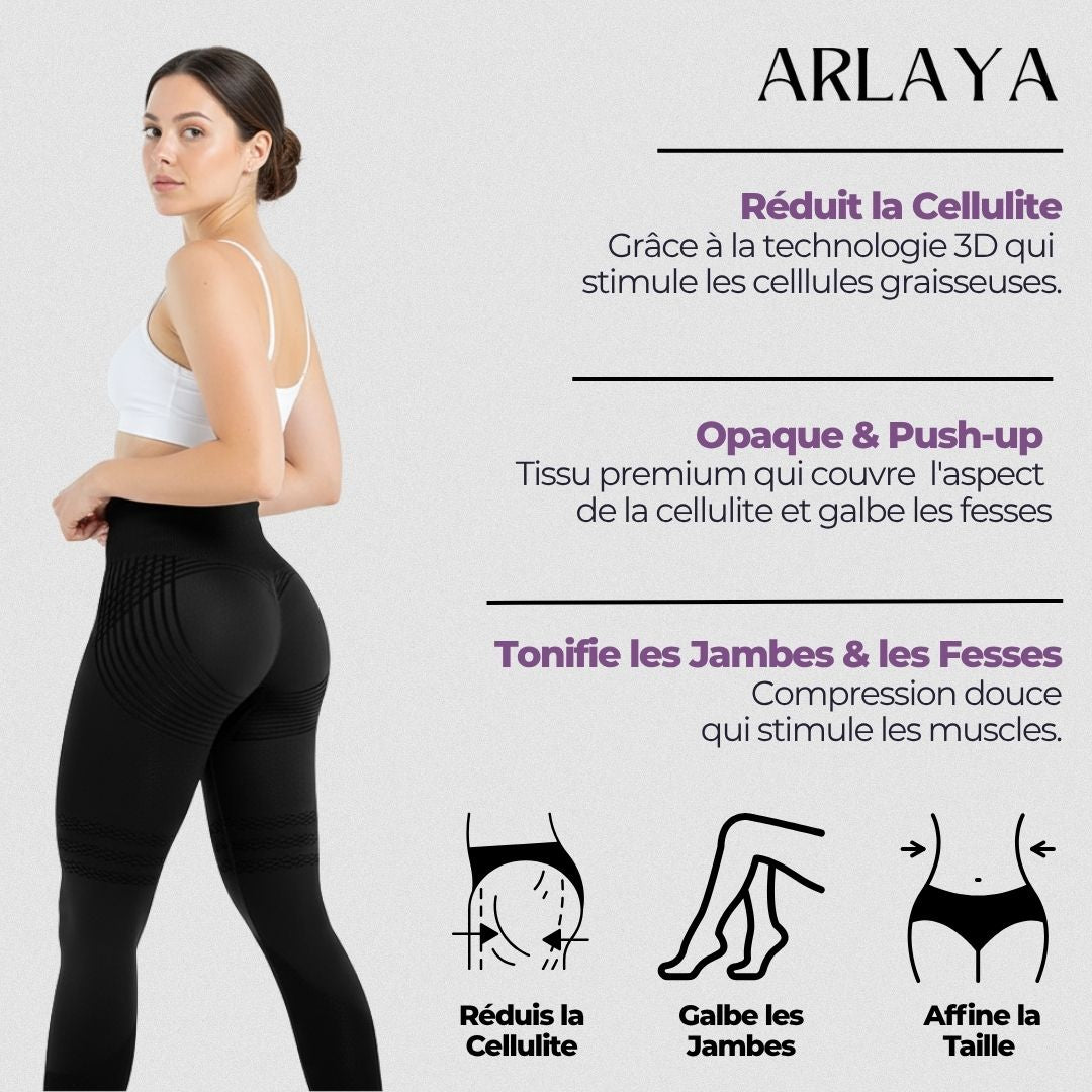 Legging Sculptant 3D - Anti-Cellulite