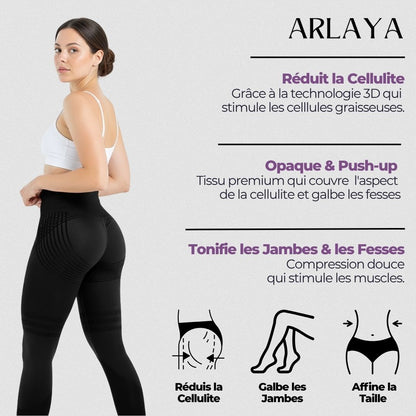 Legging Sculptant 3D - Anti-Cellulite